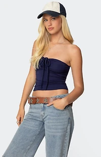 Edikted Annelise Strapless Top