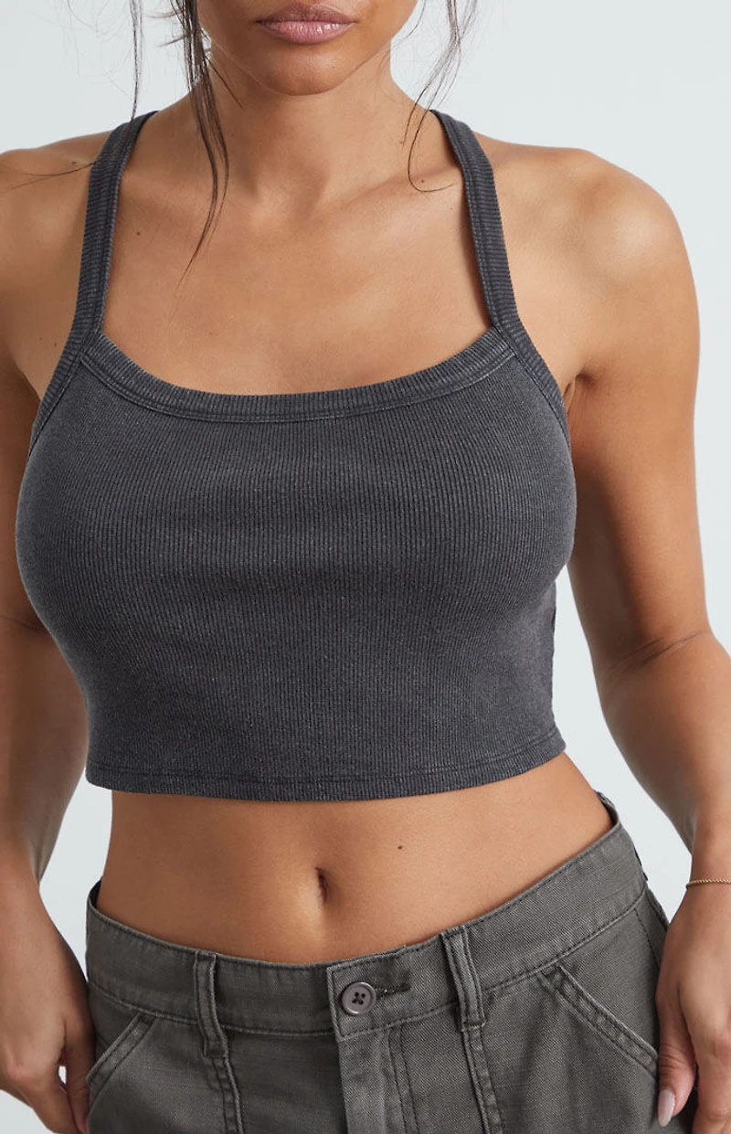 Est. PAC 1980 Honey Ribbed Tank Top