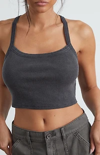 Est. PAC 1980 Honey Ribbed Tank Top