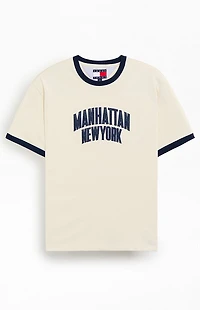 Tommy Jeans Manhattan New York Varsity Ringer T-Shirt