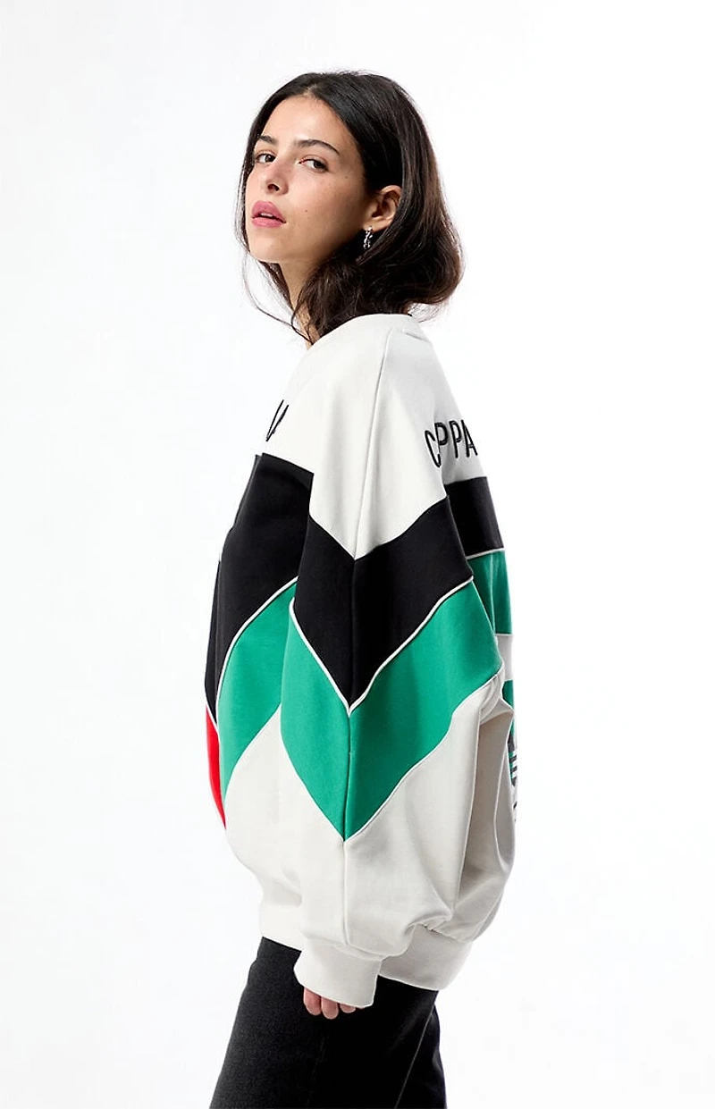 adidas Italia World Cup Crew Neck Oversized Sweatshirt