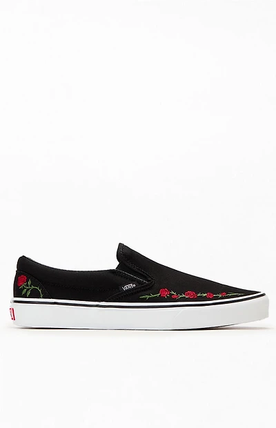 Vans Classic Rose Slip-On Shoes