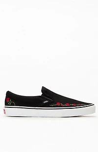 Vans Classic Rose Slip-On Shoes