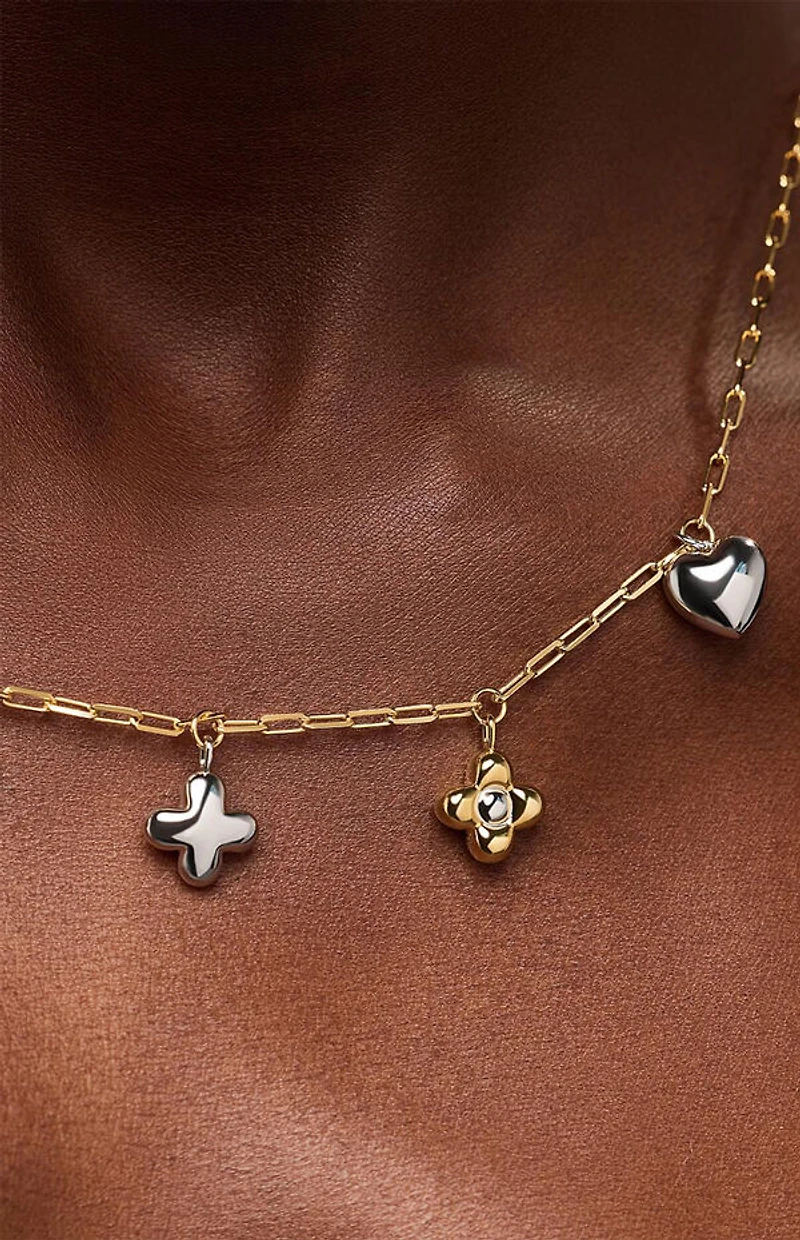 Ana Luisa Azura Charm Necklace
