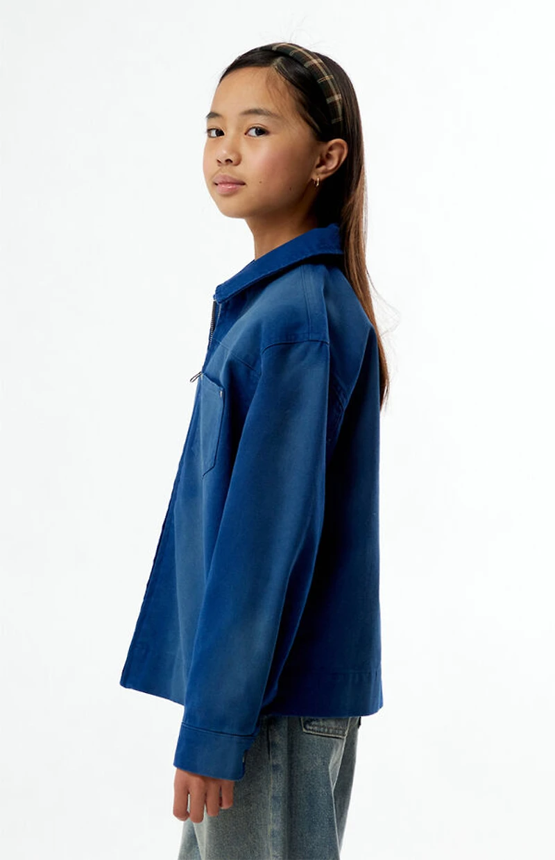 Pacsun Kids Indigo Billie Gas Jacket