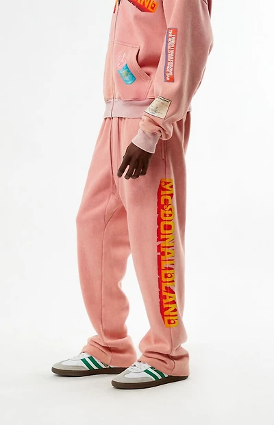 McDonaldland Open Hem Baggy Sweatpants