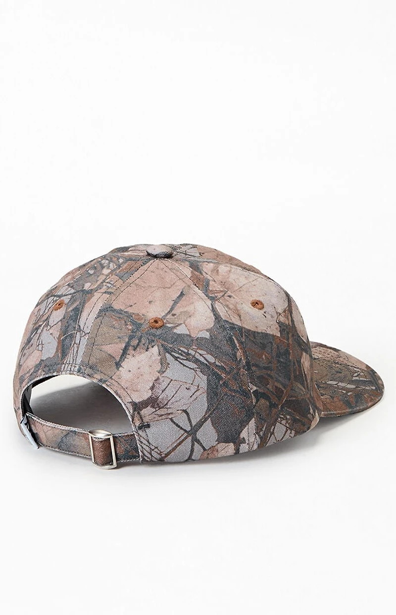 Obey Slanted Pigment 6 Panel Strapback Hat