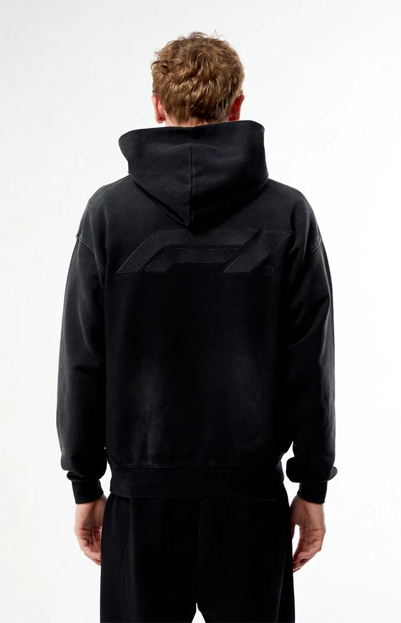 Formula 1 x Pacsun Las Vegas Washed Black Logo Hoodie