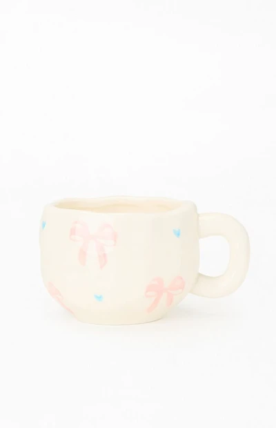 LA Hearts Bow Heart Mug