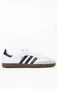 adidas White & Black Samba OG Shoes