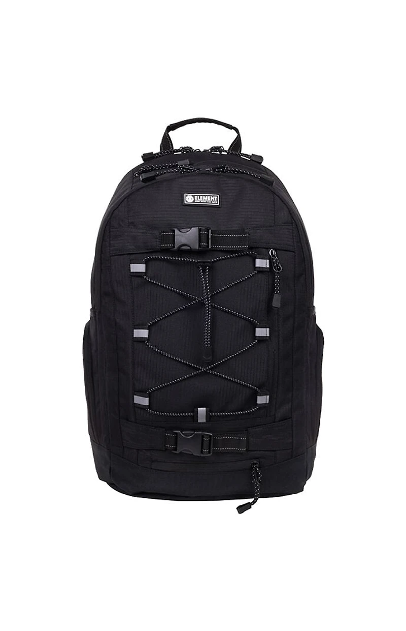 Element Black Logo Ripstop Backpack