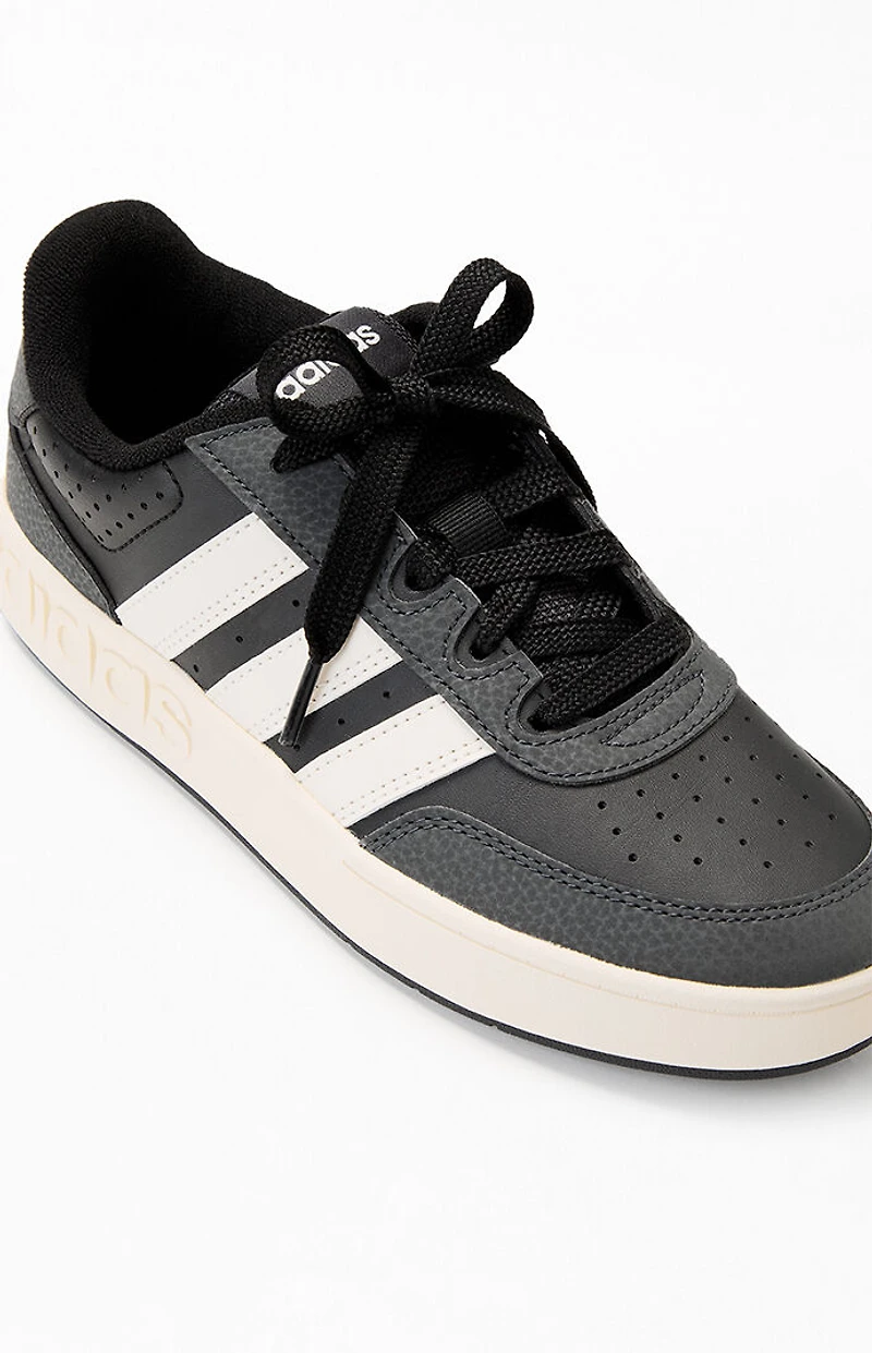 adidas Kids Black & White Breakbase Shoes