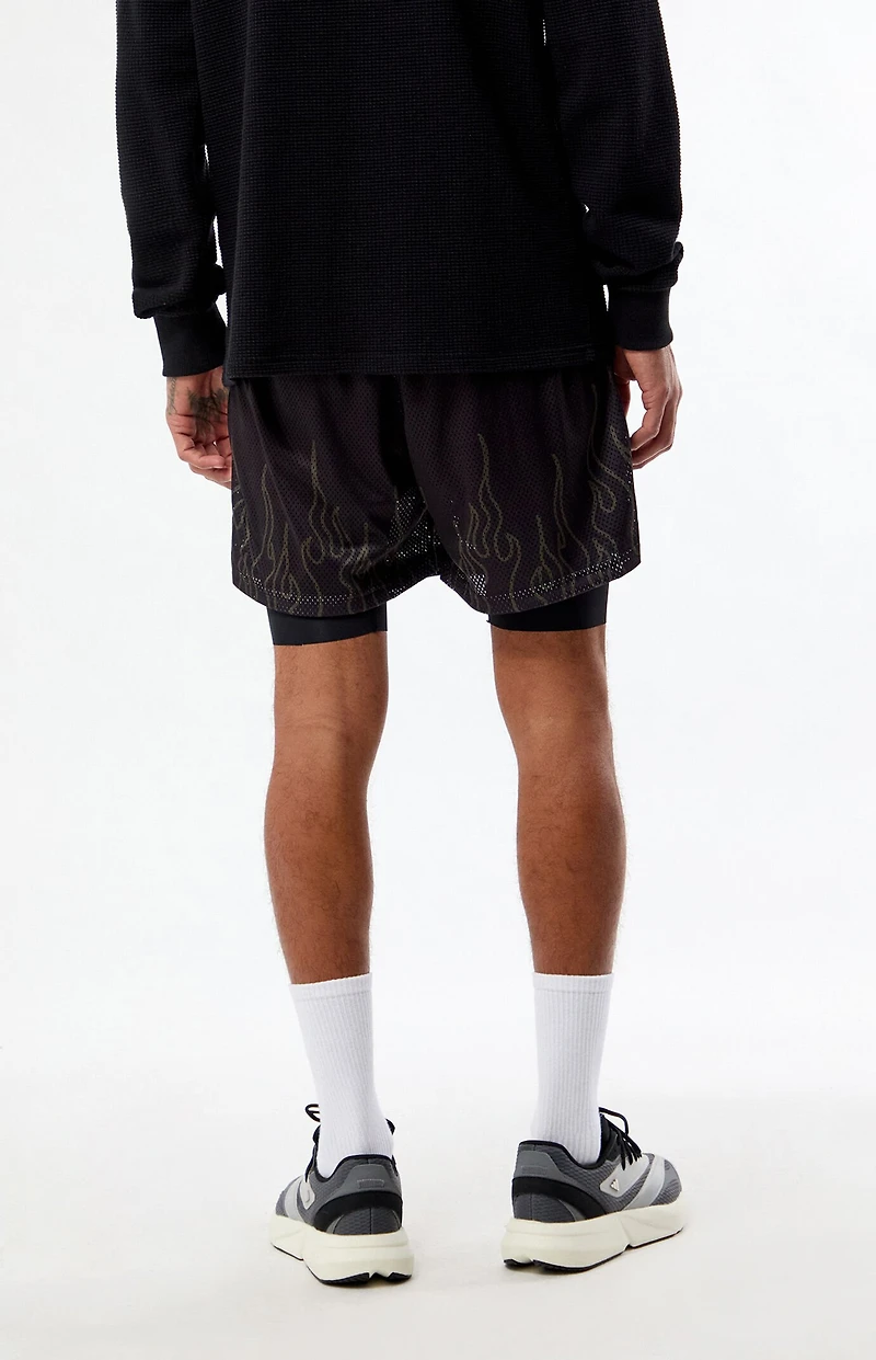 No Tomorrow Hades Mesh Basketball Shorts