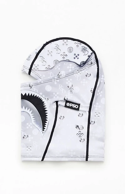 PSD Underwear Warfare White Diamond Hooded Mask