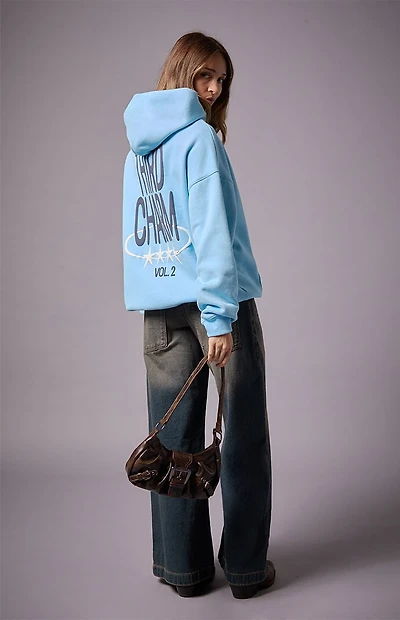 Third Charm Blue Puff Graphic Vol. 2 Hoodie