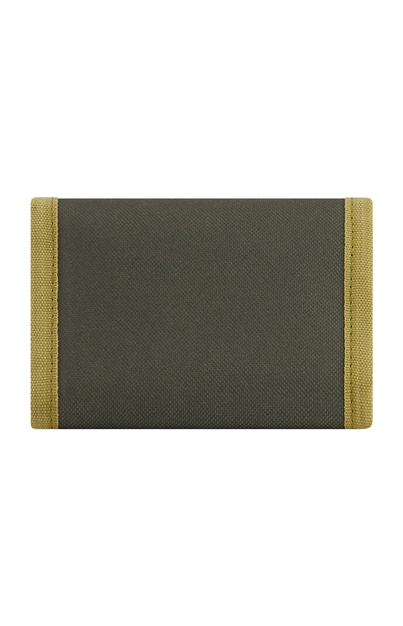 Element Olive Tri-Fold Logo Wallet