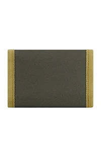 Element Olive Tri-Fold Logo Wallet