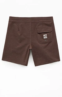 Billabong Every Other Day 7.5'' Brown Boardshorts
