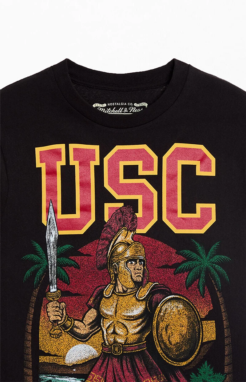 Mitchell & Ness USC Trojans Mascot T-Shirt