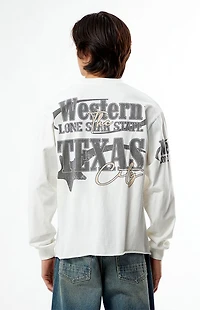Pacsun Western Cropped Long Sleeve T-Shirt