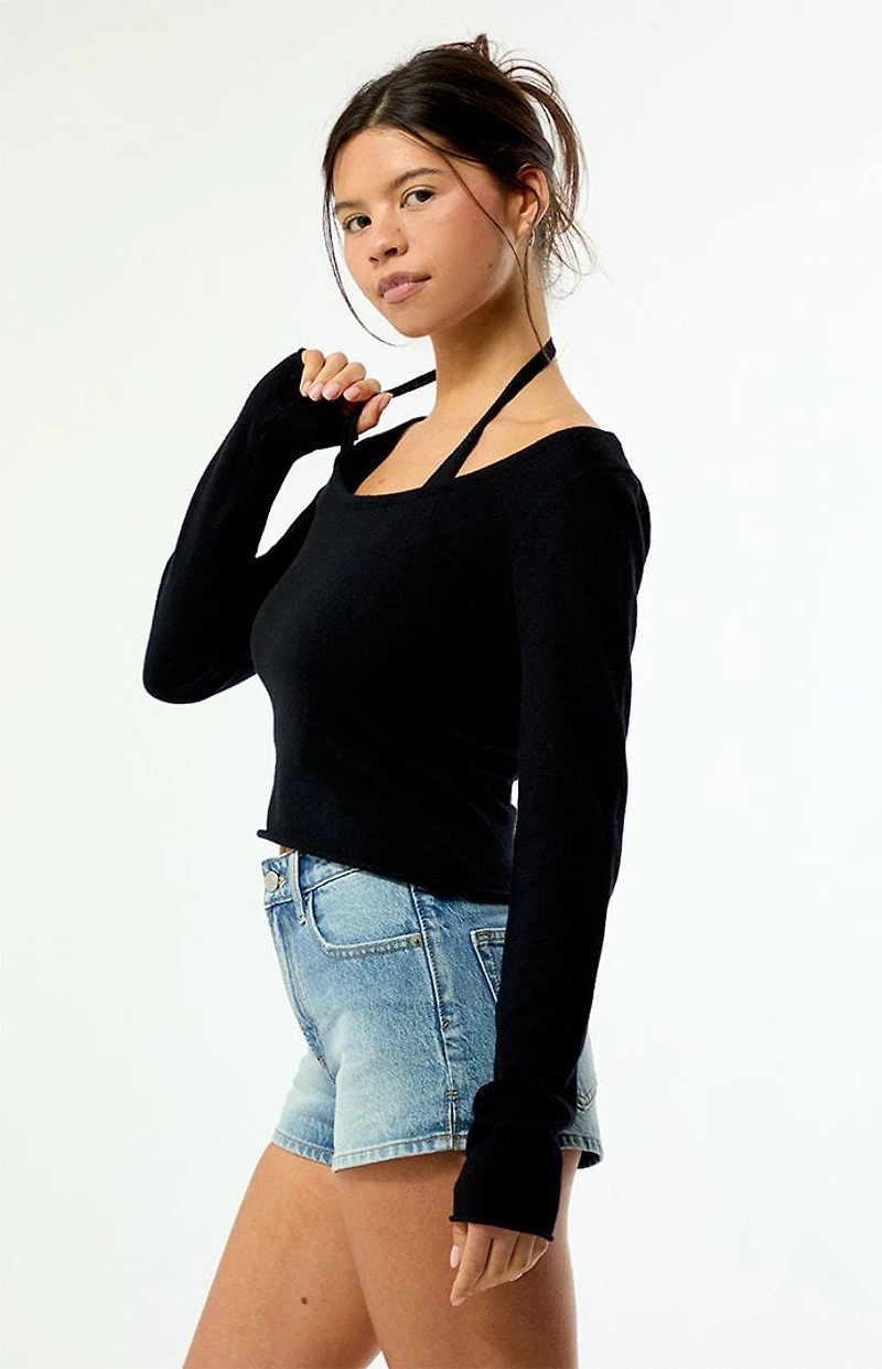 Your Favorite Talia Layered Long Sleeve Sweater