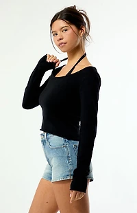 Your Favorite Talia Layered Long Sleeve Sweater