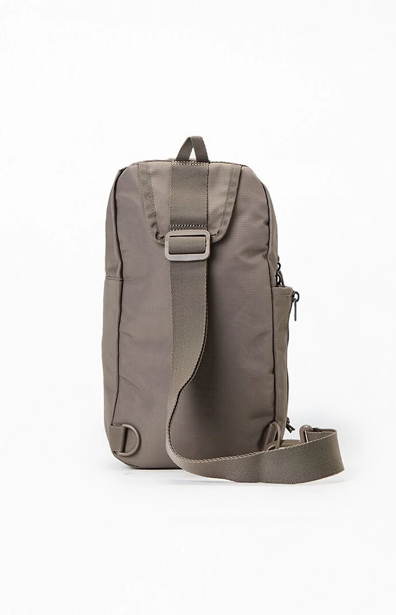 adidas Brown Utility 4 Sling Bag