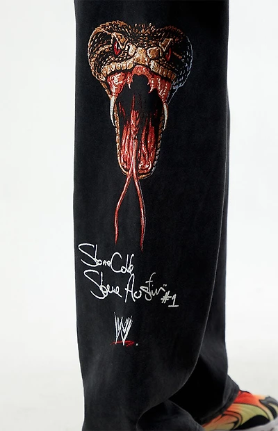 Stone Cold Snake Baggy Sweatpants