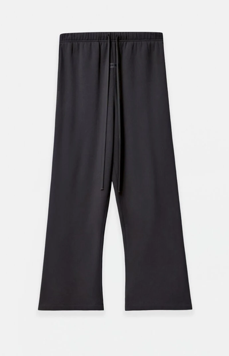 Fear of God ESSENTIALS Women's Vintage Black Fleece Flare Sweatpants