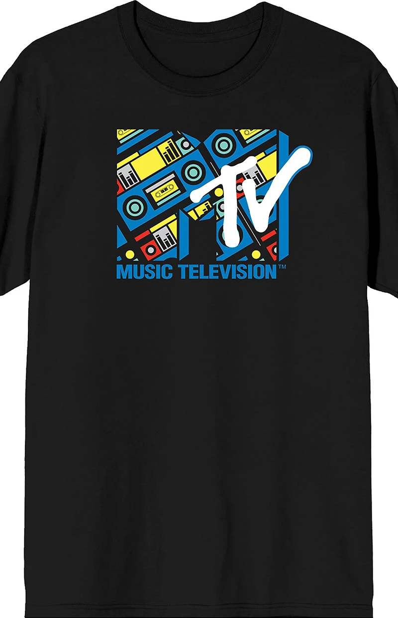 MTV Boombox Logo T-Shirt