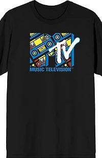 MTV Boombox Logo T-Shirt