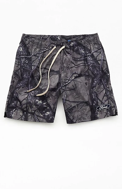 FORD Camo Tree 6.5" Swim Trunks