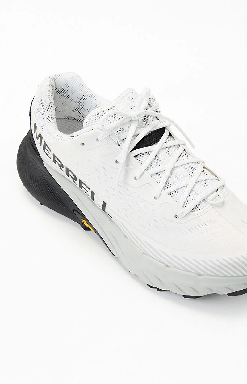 Merrell White Agility Peak 5 Shoes