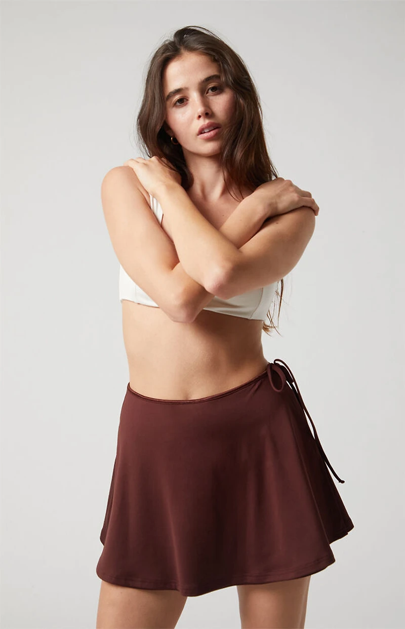PAC 1980 WHISPER Active Leila Wrap Mini Skort