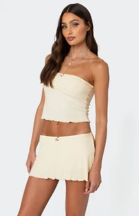 Edikted Dosina Pointelle Tube Top