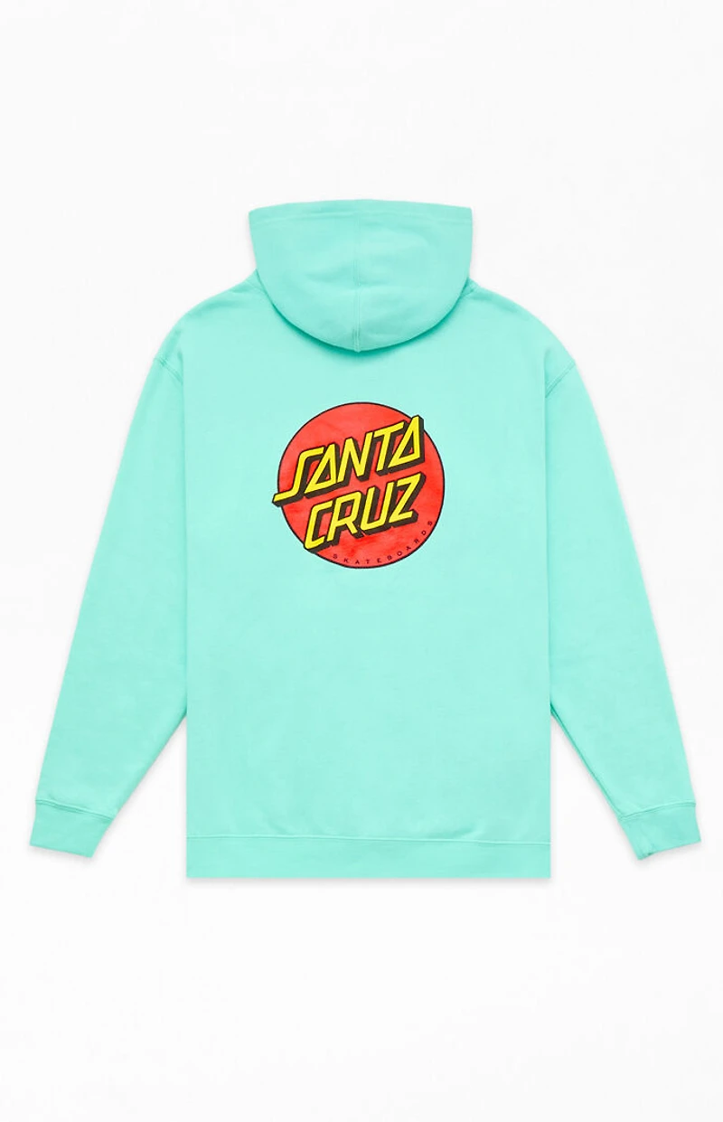 Santa Cruz Kids Mint Classic Dot Full Zip Hoodie