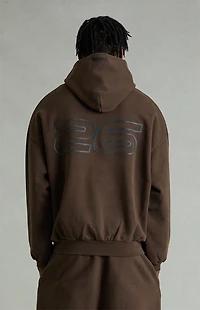 Fear of God ESSENTIALS Brown '90s Fleece Hoodie