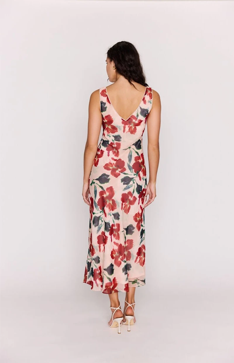 MINKPINK Arabella Bias Midi Dress