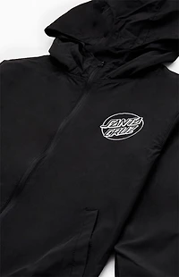 Santa Cruz Kids Opus Dot Hooded Windbreaker Jacket