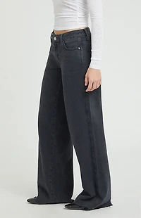 Pacsun Casey Low Rise Baggy Jeans Washed Black