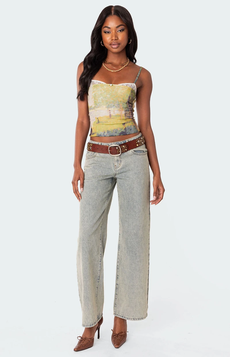 Edikted Picture Perfect Lace Bra Top