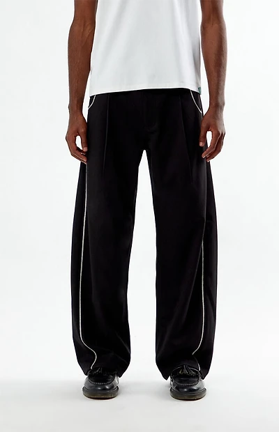 FORD Zigzag Stitch Baggy Trousers