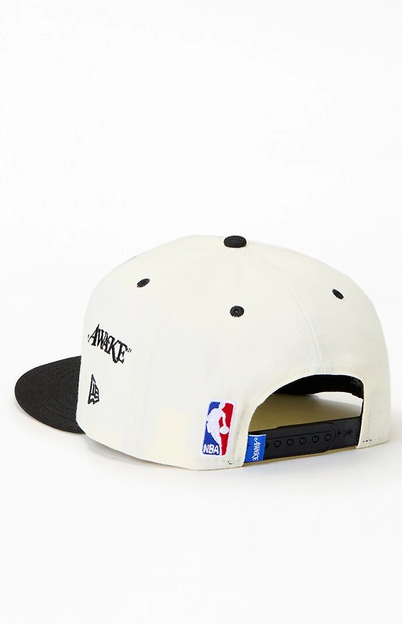 Awake NY x New Era Miami Heat 9FIFTY Snapback Hat