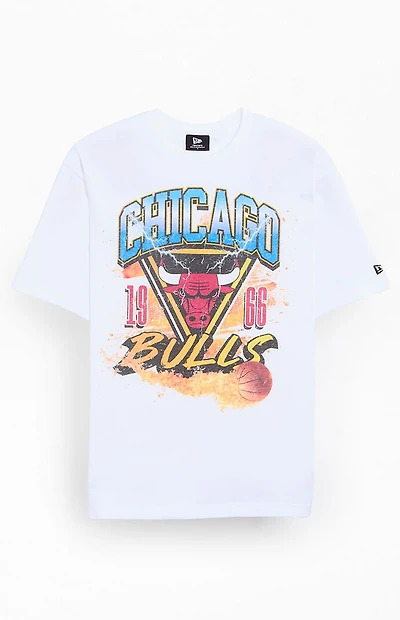 New Era Bulls Fire Ball T-Shirt