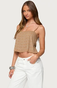 Edikted Sunna Studded Top