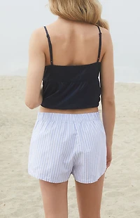 John Galt Blue & Light Blue Keira Boxer Shorts