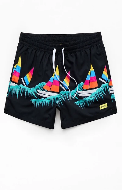 Duvin Design Sailing 4" Swim Trunks