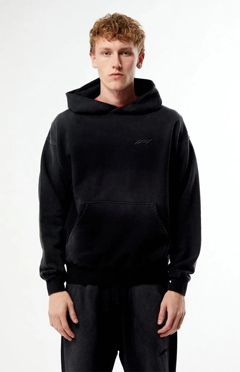 Formula 1 x Pacsun Las Vegas Washed Black Logo Hoodie
