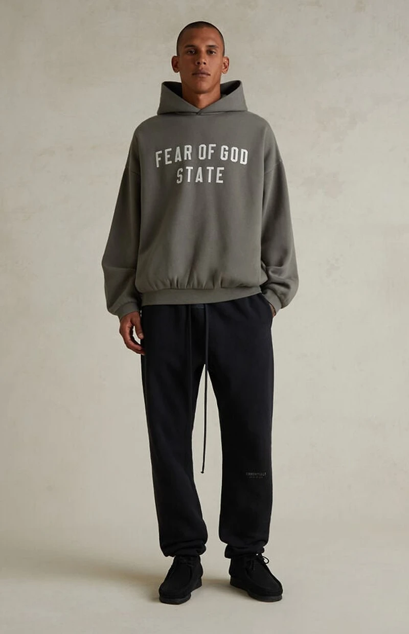 Fear of God ESSENTIALS Moss '90s Fit Fleece Hoodie