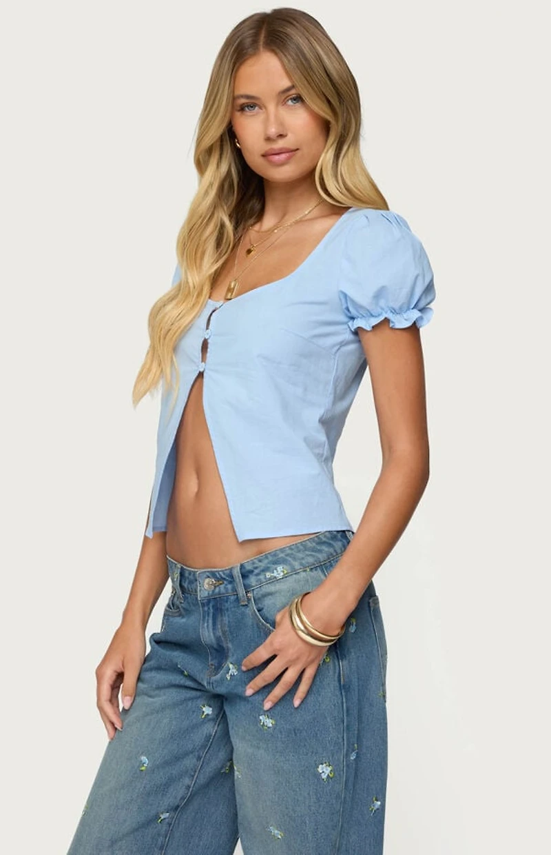 Edikted Dorothea Split Front Top